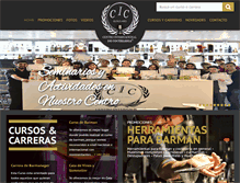 Tablet Screenshot of cursodecocteles.com